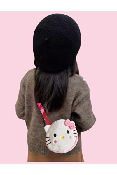 Eva Rose Trend Figürlü 3-1 Yaş Kız Çocuk Peluş Çanta Kız Çocuk Çanta Çocuk Sü...