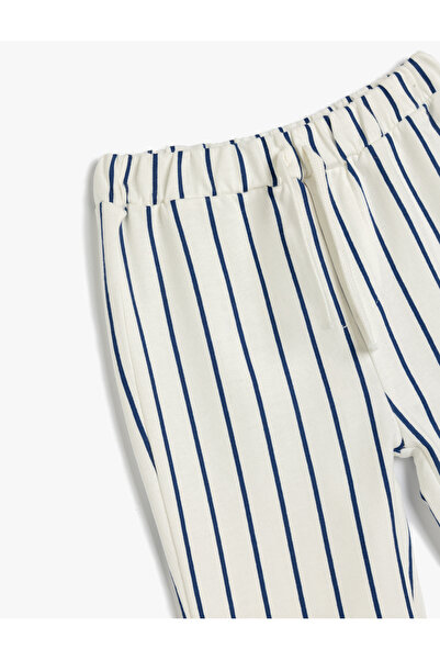 Koton Cotton Tie Waist Trousers