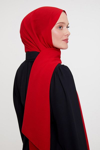 Levidor Red Flat Aerobin Shawl