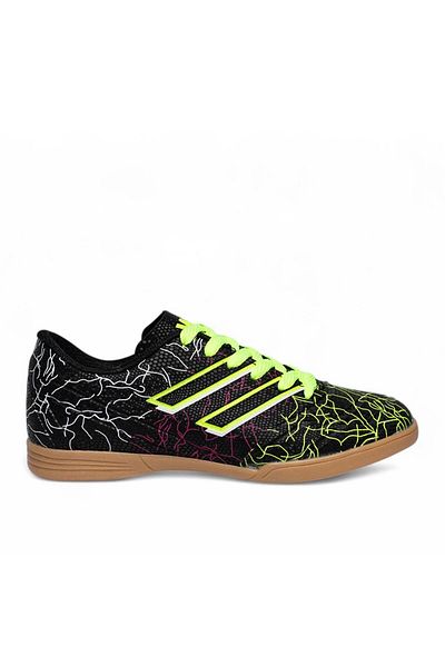 BAYRAMOĞLU KUNDURA Byk 317 Walked 103 Unisex Black Yellow Rubber Anti-Slip Sole Futsal and Parkour Shoes