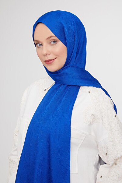 Levidor Saks Hologram Desen Jakarlı Janjan Şal