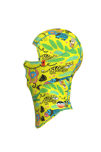 Maskara Extreme Kids Pro Balaklava Baskılı Su İtici özellikli(DWR) Snowboard Kayak, Motosiklet, Bisiklet Kar Maskesi