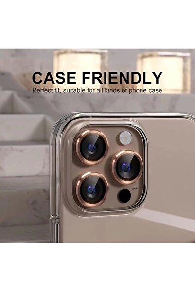 Redclick Apple iPhone 16 Pro Max CL Premium Safir Parmak İzi Bırakmayan Kamer...