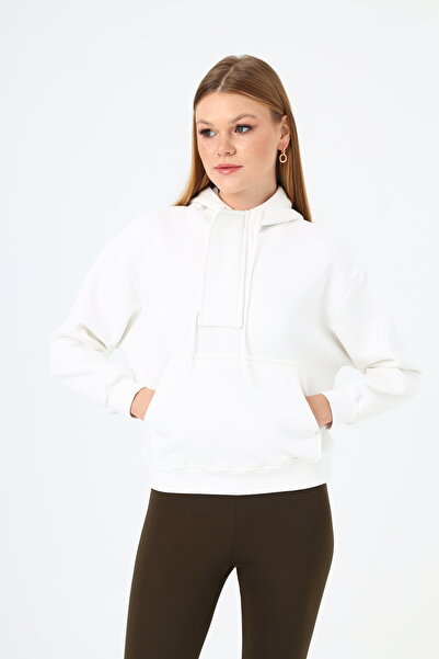 NATUFIAN STORE Жіночий худі з капюшоном, прихованою блискавкою та 3-нитковим деталем