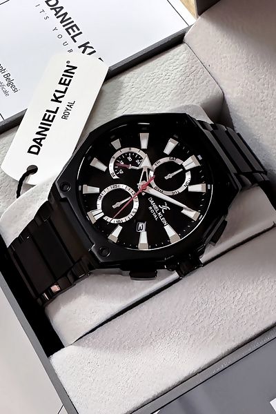 Daniel Klein Royal Original Men Wristwatch 3 Atm Waterproof Silver Color Steel Band Gift Wristband Dke2113C1