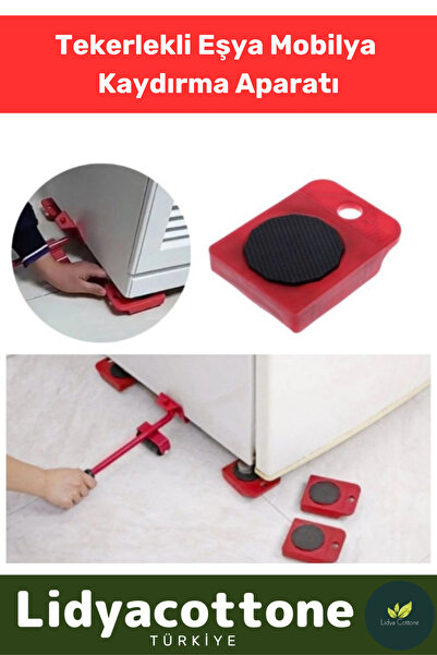 Genel Markalar Premium Seri Abs Plastik Tekerlekli Basit Ağır Beyaz Eşya Mobilya Kaydırma Aleti Aparatı Krikolu Set