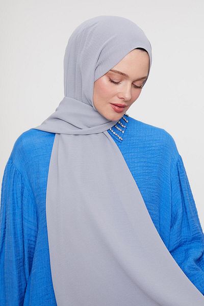 Levidor A.Blue Plain Aerobin Shawl