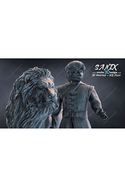 Giftbox3d لعبة العروش (ألعاب اللون) تايريون لانيستر 21 سم