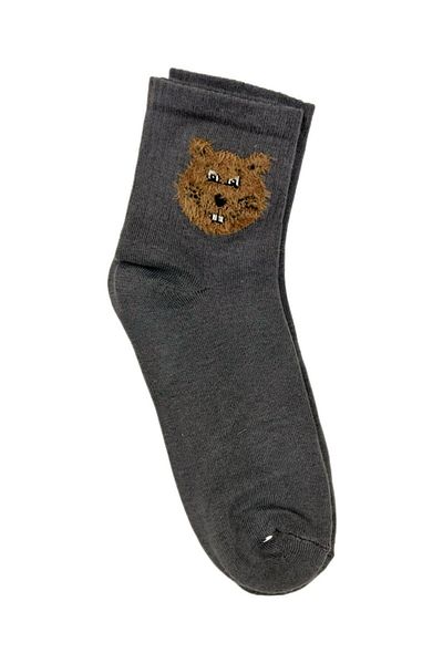 Pijamarket 6 чифта дамски чорапи от пениран памук с шарки