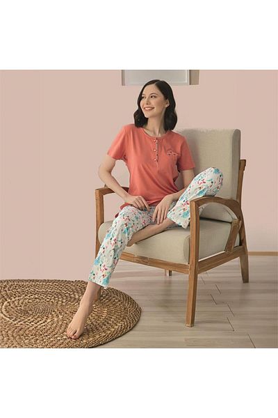 Rozalinda 2722 Women's Summer Plus Size Pajama Set