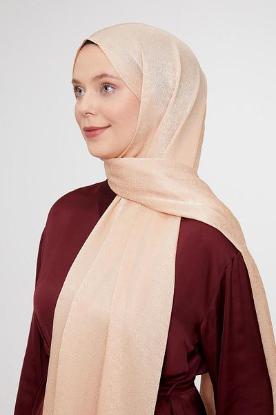 Levidor Kitten Round Pattern Jacquard Janjan Shawl