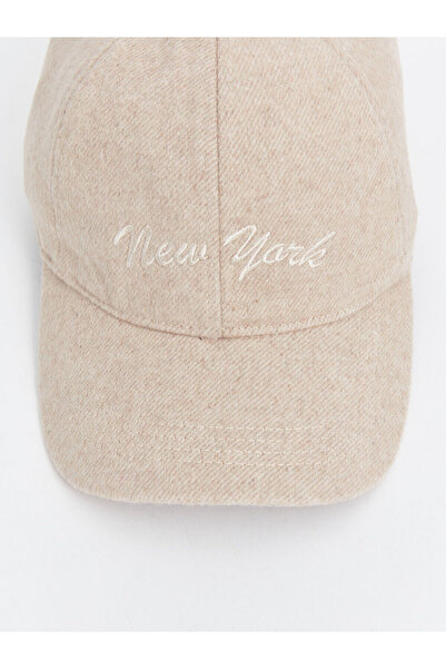 LC Waikiki Lcwk Yazı Nakışlı Kadın Kep Şapka