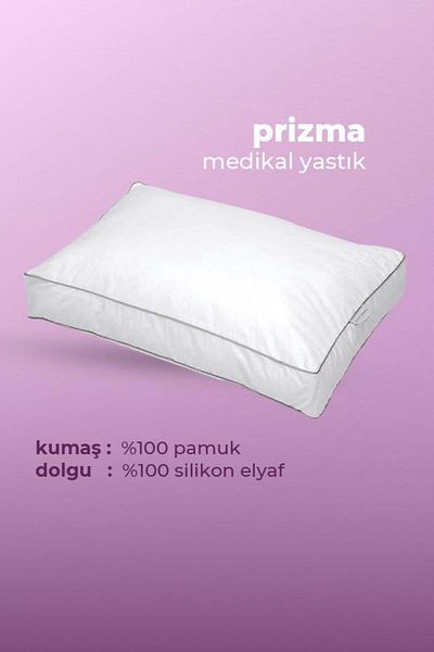 Sleep Garden Medium Firm Prism Medical Pillow - 40X60 Piping