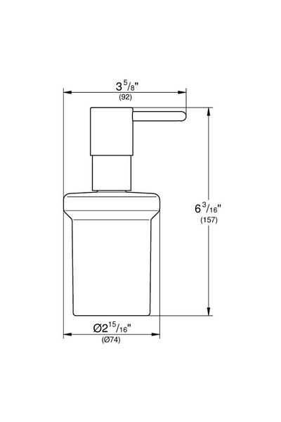 Grohe موزع الصابون السائل من إيسنشيالز 40394dl1