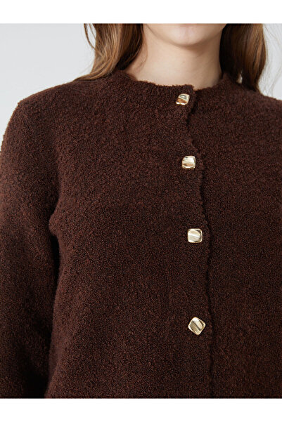 LC Waikiki Дамска трикотажна жилетка с кръгло деколте