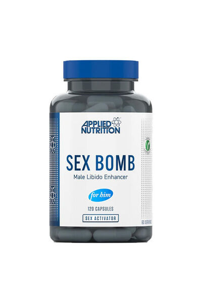 applied nutrition Sex Bomb Male Libido Enhancer, 120 Capsules, Sex Activator