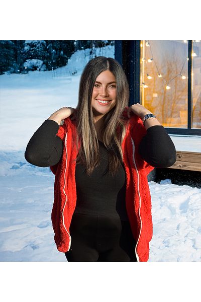 Özgüner Oyuncak Vestă de pluș Confort, eleganță a pălăriei: combinație de 2 piese