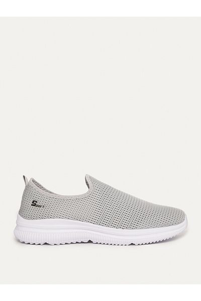Styli Knitted Detail Slip On Casual Shoes