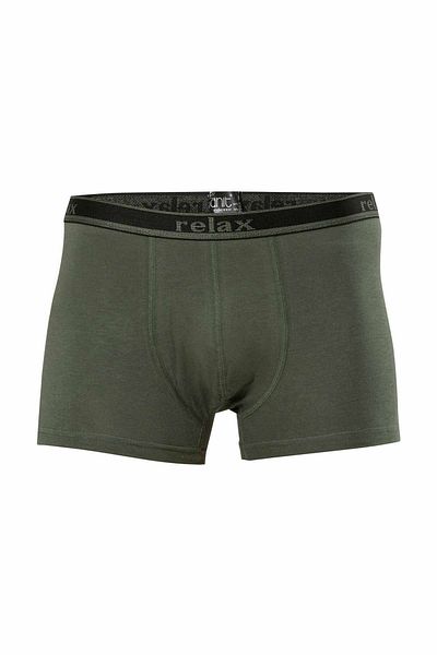 Easy Tedarik Relax Cotton Flexible Men's Boxers Khaki - 1268A