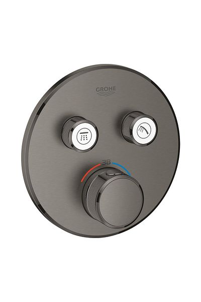 Grohe Grohtherm Smartcontrol Double Valve Flow Control, Built-In Thermostatic Shower Faucet - 29119A