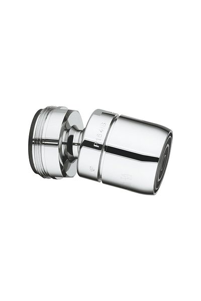 Grohe Sink Faucet Aerator with Movable Head M24 X1 External Thread Chrome -13915000