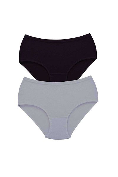 Easy Tedarik 2 Pieces Tutku Women's High Waist Bato Thick Rubber Panties S3