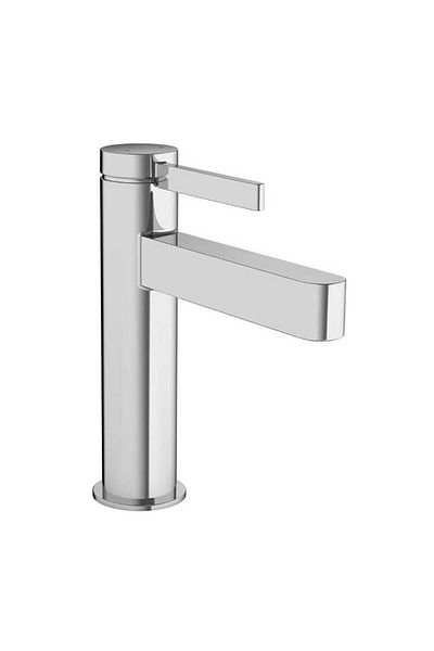 Hansgrohe Rom Sink Fixture Finoris, Water Tap Bathroom Faucet Height 110 Mm, Pull Rod, Bathroom