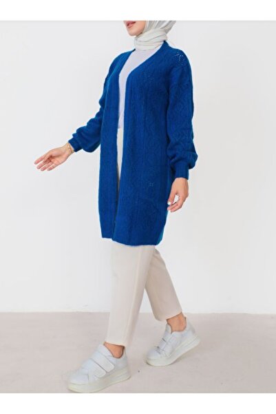 Vaniza Візерунковий трикотажний довгий кардиган