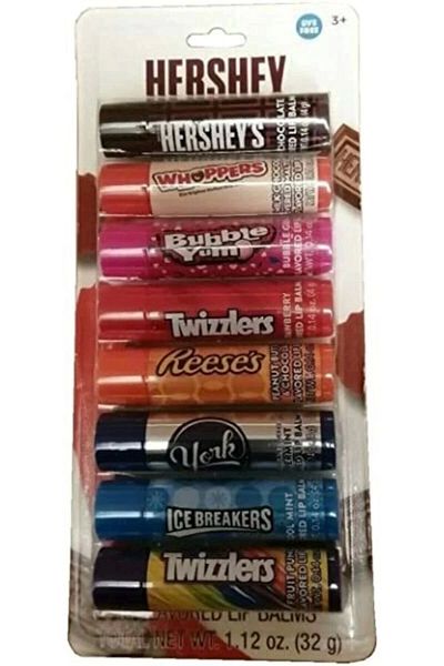 Hershey's 8 Lip Balms