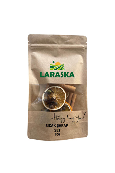 Laraska Premium Sıcak Şarap Seti 50g Wine Spice 50g Yılbaşı Seti Özel
