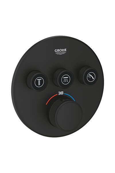 Grohe Grohtherm Smartcontrol Üç Valfli Akış Kontrollü, Ankastre Termostatik D...
