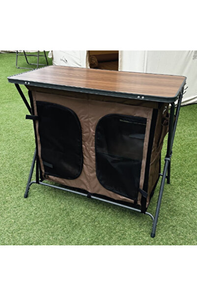 NURGAZ Ürün Koruma Saklama Dolabı Kamp Mutfağı