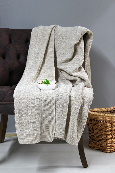 Arel Home 130X170 cm Acrylic Knee Blanket - Knitwear Knitted Tv Blanket