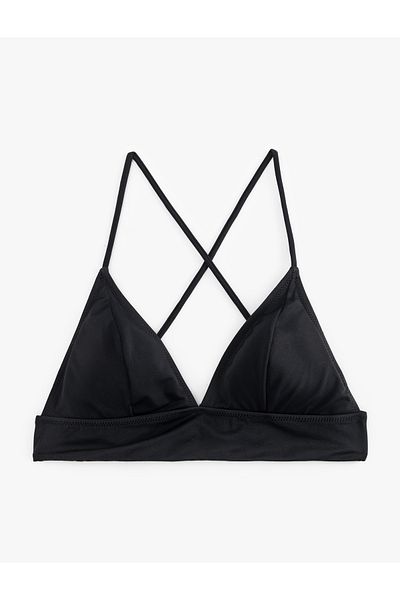 Koton Τρίγωνο Bralet Bikini με Σταυρό λουράκι στην πλάτη