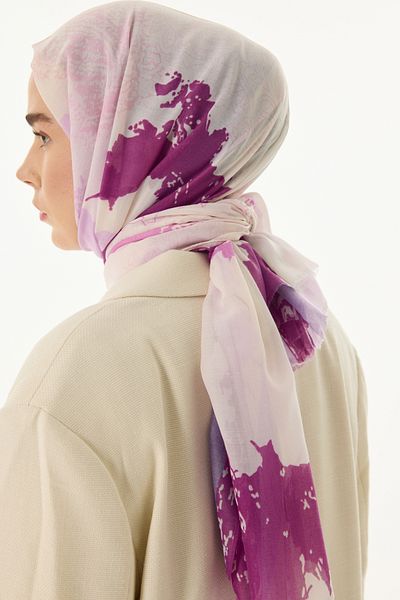 SOFT AKSESUAR Gradient Stone Design Shawl