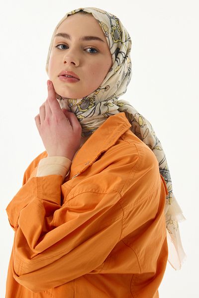 SOFT AKSESUAR Anatolian Patterned Design Shawl