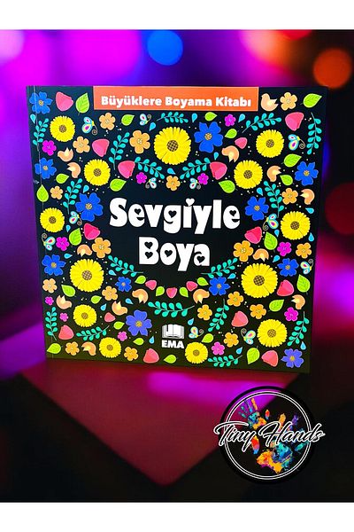 tiny hands Mandala Coloring Book for Adults Paint with Love Mandala Coloring Book for Elders