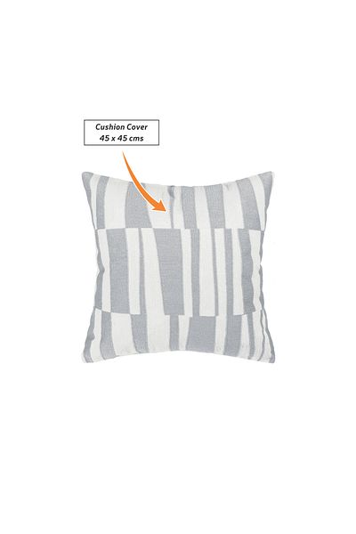 Donetella 1- Piece Modern 45x45 Throw Pillow Cover -,Decorative Covers for Cushions, Filling Not Included