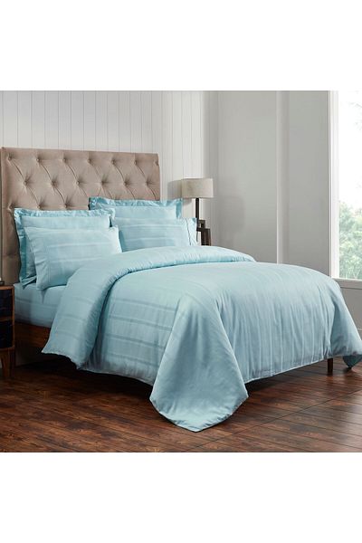 Donetella 7-Piece 300 TC Cotton Solid King Size Comforter Set 240x260 cm Deattachable 350 GSM Filler