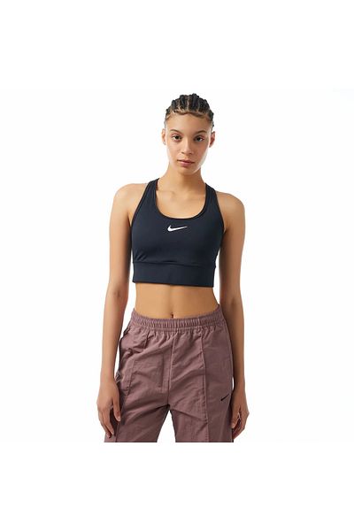 Nike Black Dri-Fit Swoosh Women's Sports Bra