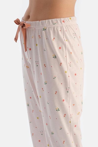 Dagi Damen-Pyjama-Set, Nachtwäsche-Set, Bequemer Pyjama für Damen, Atmungsaktiv, Damen-Loungewear-Sets