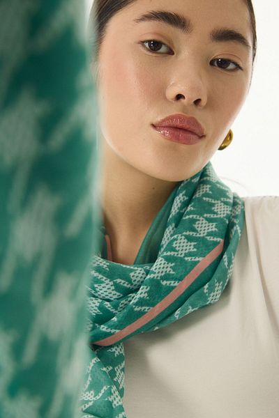 SOFT AKSESUAR Patterned Piyedepul Shawl