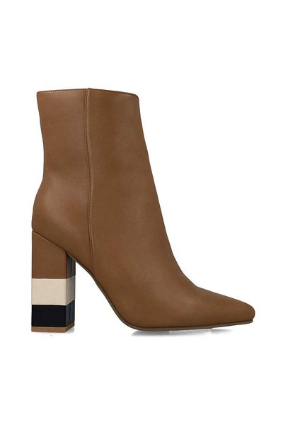 MENBUR WOMEN SHOES TAN ANKLE BOOT