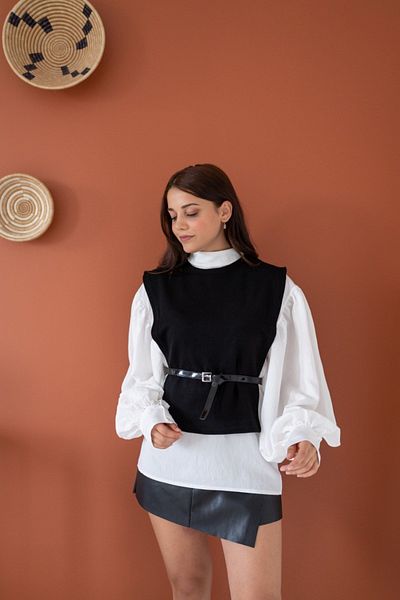 Elbee Fashion Woman CAMASĂ CU CUREA