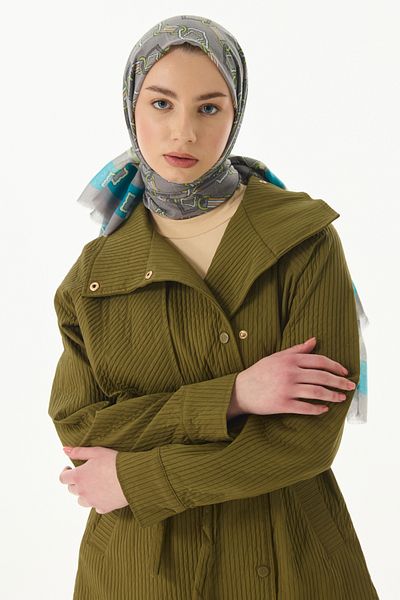 SOFT AKSESUAR Chain Patterned Shawl - Timeless