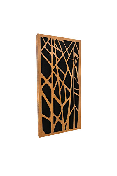 ITRACK 50*100cm Ahşap Difüzör Akustik Panel Walnut Desen