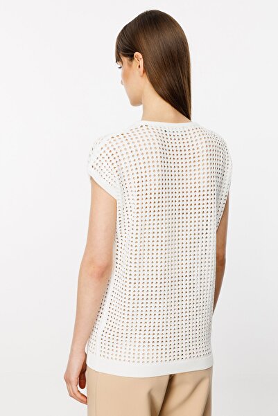 Ekol Ten Mesh Knit Short Sleeve Knitwear