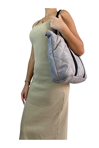 Gloria Addase Kadın Kapitone Desen Puf Omuz Çantası