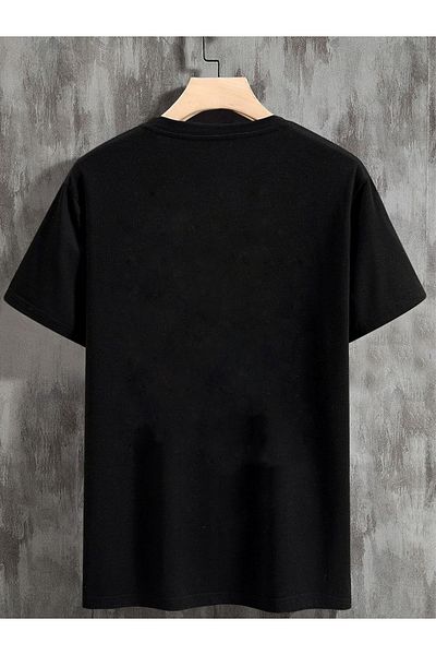 DEEPSENCE LOS ANGELES miniman Unisex Μαύρο μπλουζάκι Oversize