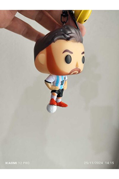 oyuncakçı savaş & europe shop Futbolcu Messi Efsane barcelona funko pop Figür Anahtarlık Büyük Boy 10 cm